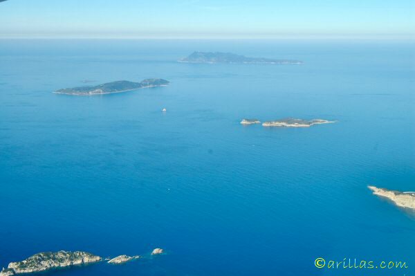 View of the Part of Gravia, Diaplo, Mthraki nad Othoni islands